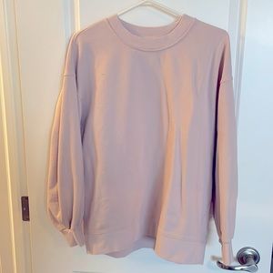 Lululemon dusty rose crew